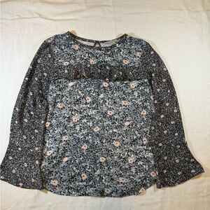 Loft Floral Print Women's Blouse